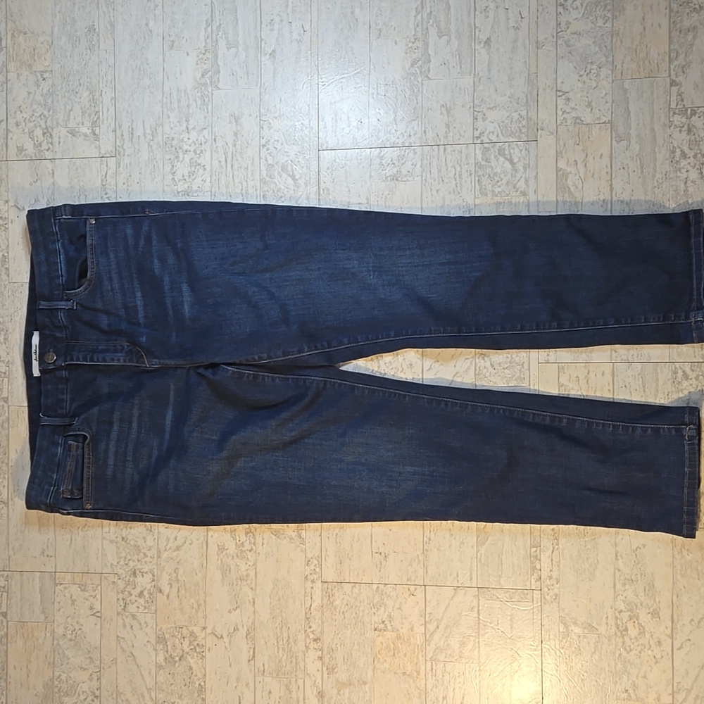 Sam Edelman The Kitten Straight Mid Rise Size 33 Denim Jeans